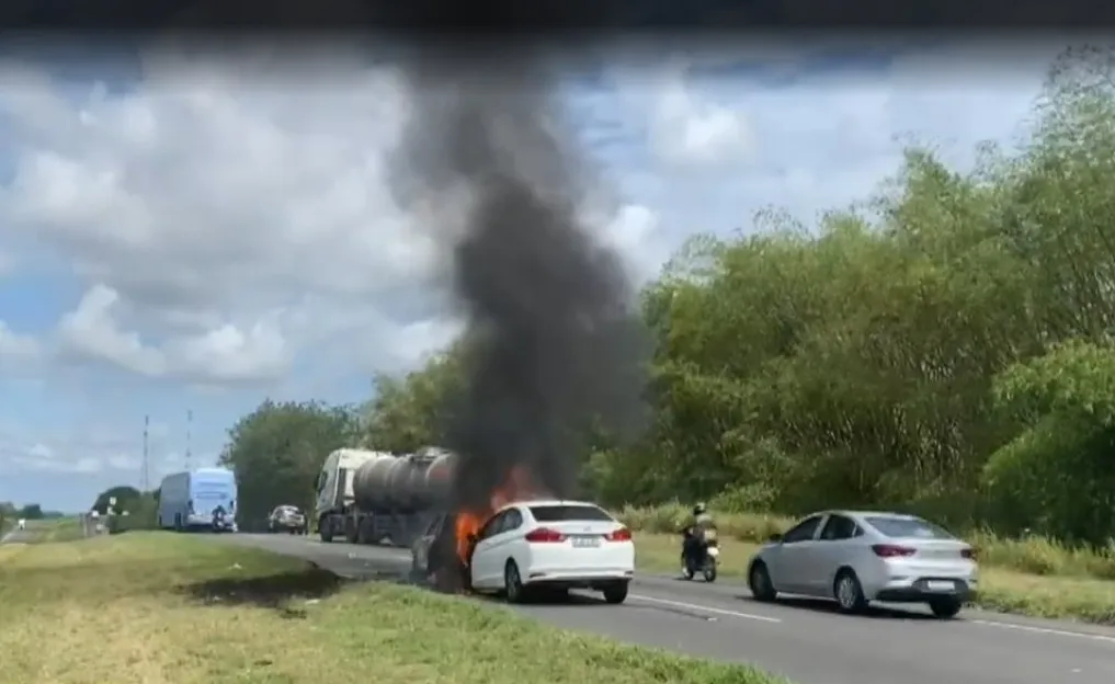 Acidente acorreu no Km 530 sentido Feira de Santana