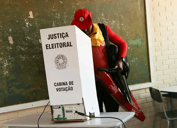 cabine de votação