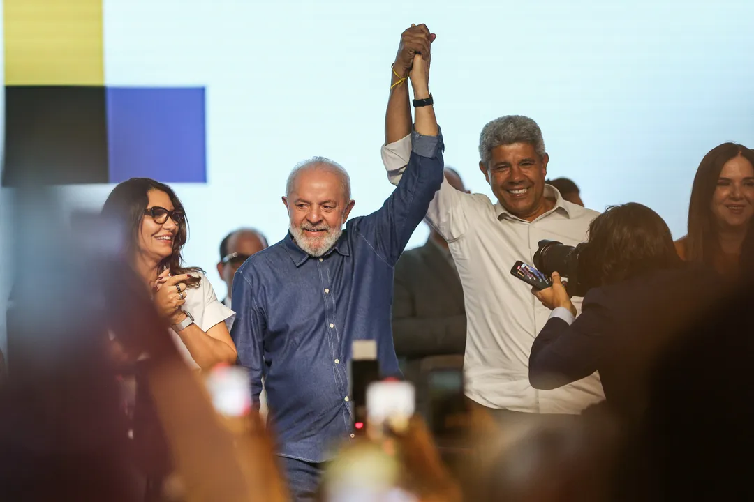 Presidente Lula e o governador da Bahia Jerônimo Rodrigues