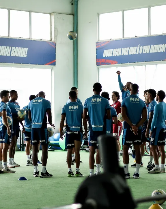 Treino aconteceu no período da manhã