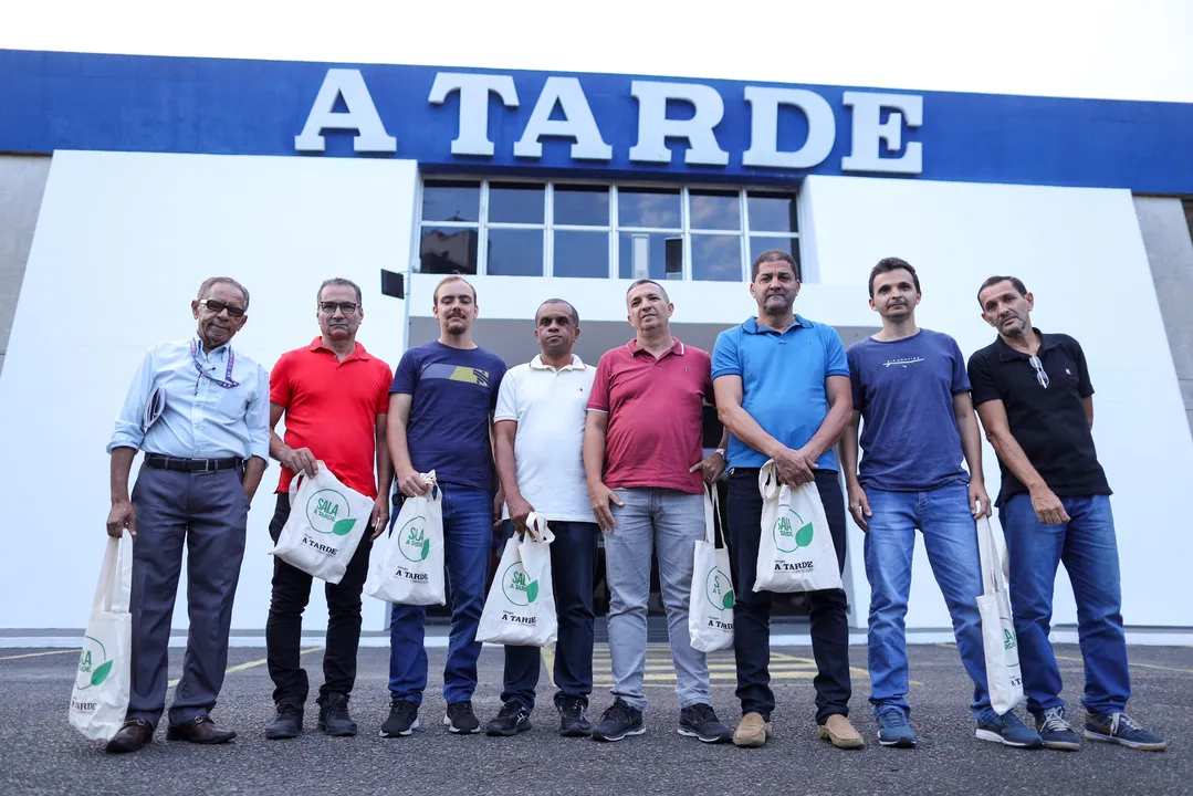 Donos de bancas de jornais espalhadas pela capital baiana visitaram a sede de A TARDE nesta quarta, 6