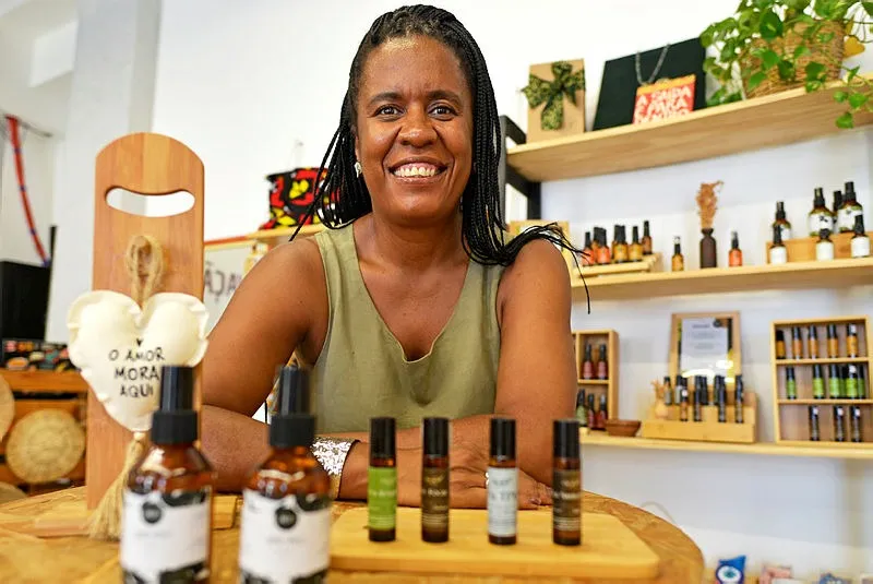 Juliana, dona da marca de cosméticos Amuu: produtos para o fim deste ano com preços promocionais