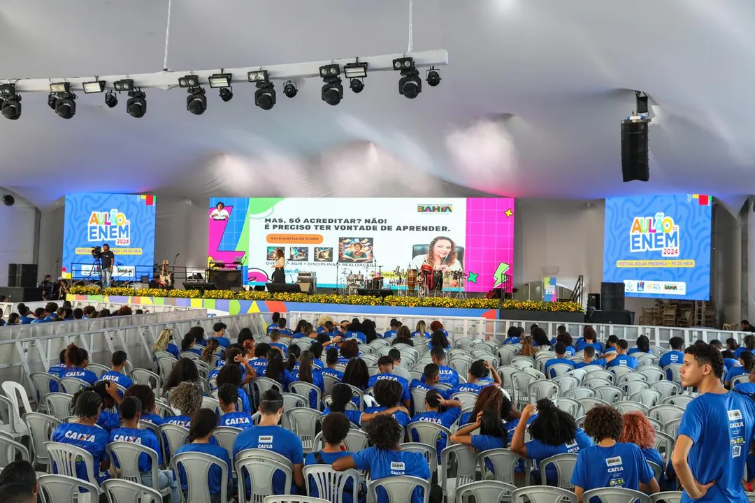 O evento fez parte do Festival Bolsa Presença + Pé-de-Meia