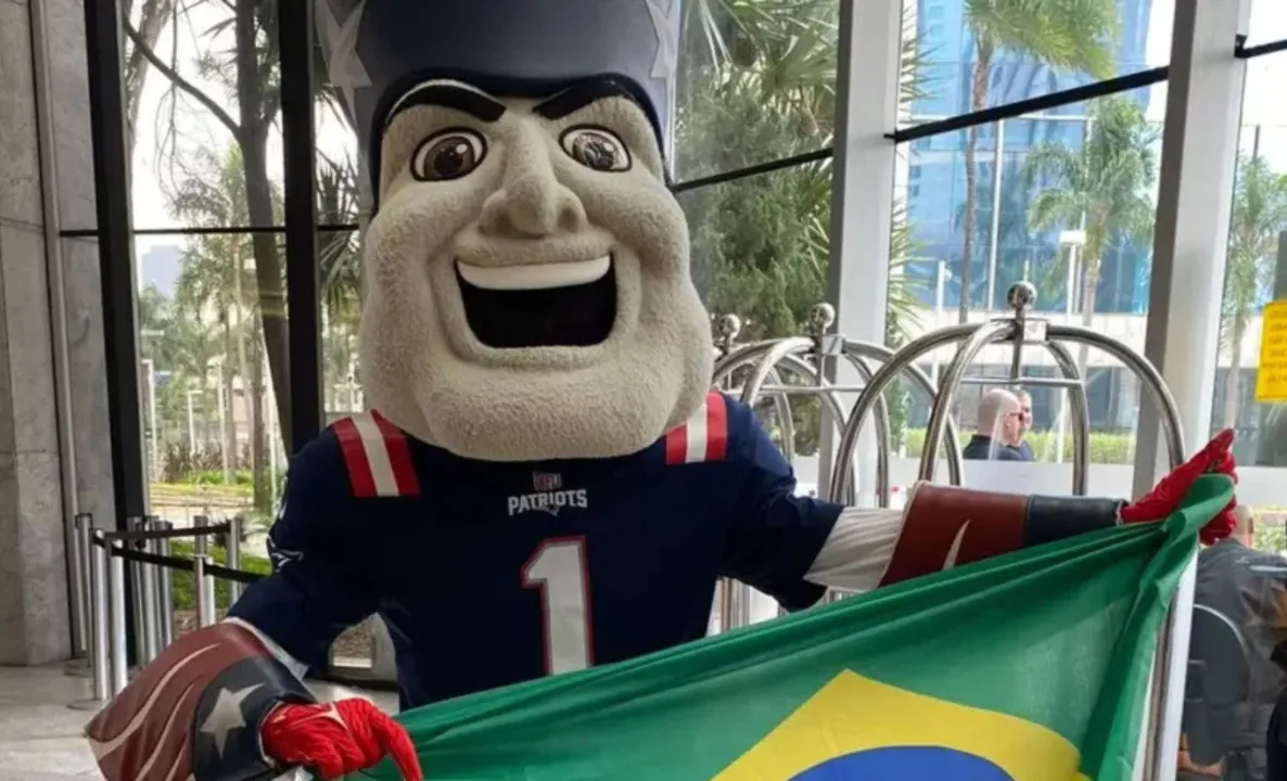 Pat Patriot, o mascote do New England Patriots