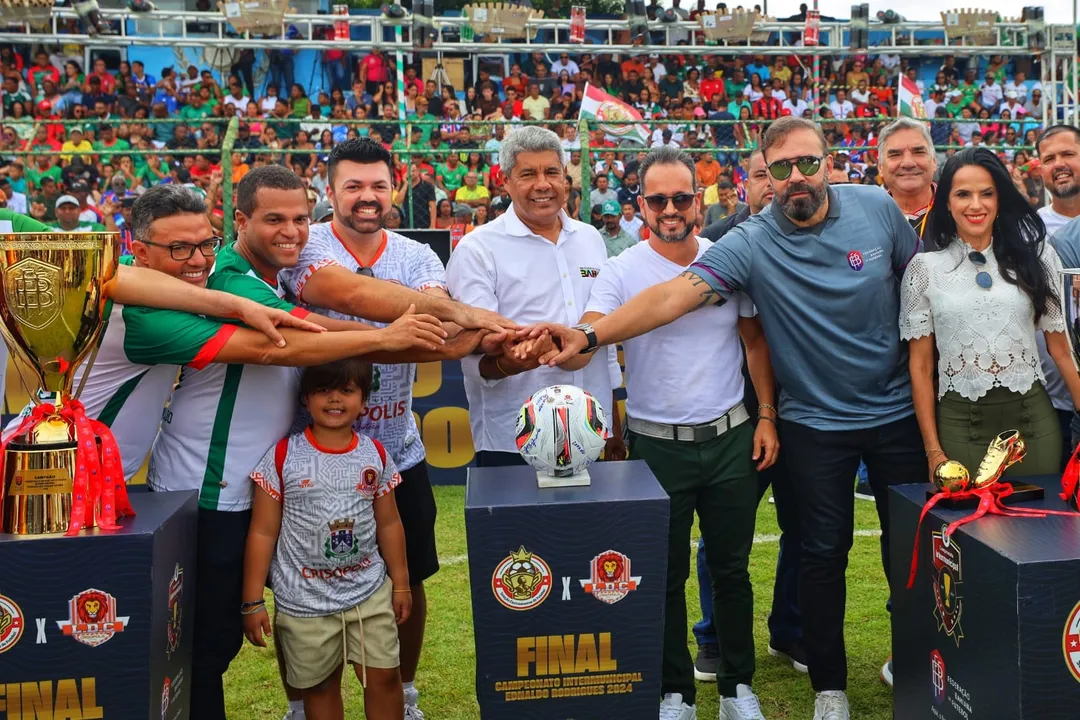 Final do Campeonato Intermunicipal de Futebol foi acompanhada pelo governador Jerônimo Rodrigues