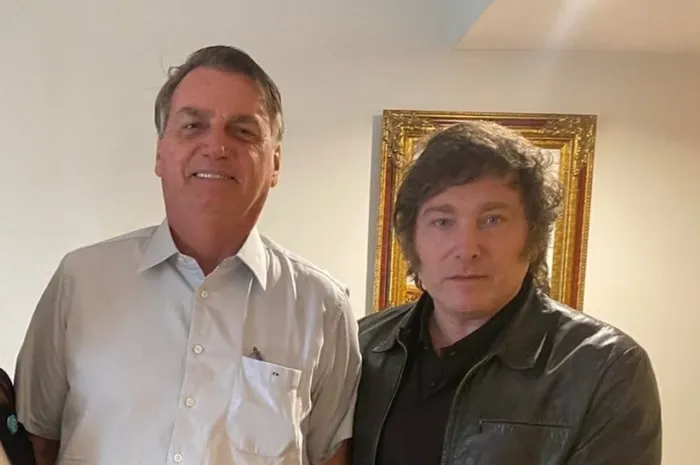 Bolsonaro e Milei já declararam admiração mútua