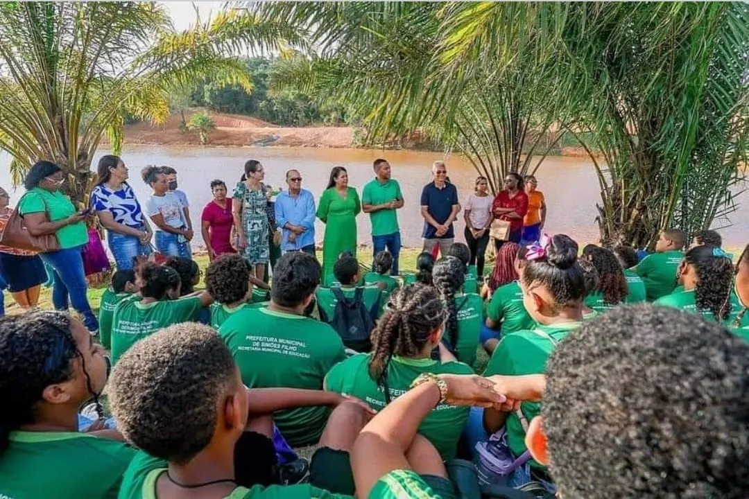 Estudantes da rede municipal de Simões Filho visitam Eco Parque Manaim