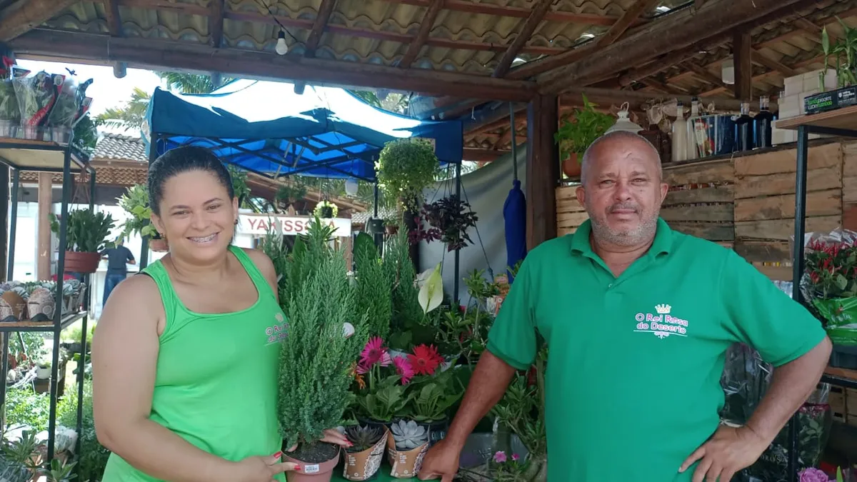 Plantas e flores estão sendo destaque na 33ª edição da FENAGRO