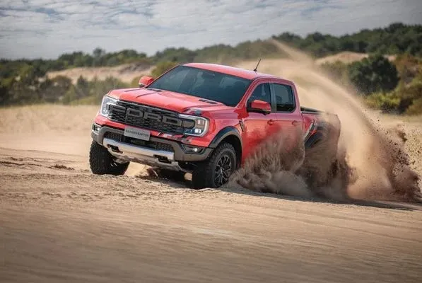 Estande da Indiana é uma vitrine para demonstração dos lançamentos e das picapes mais vendidas da marca Ford