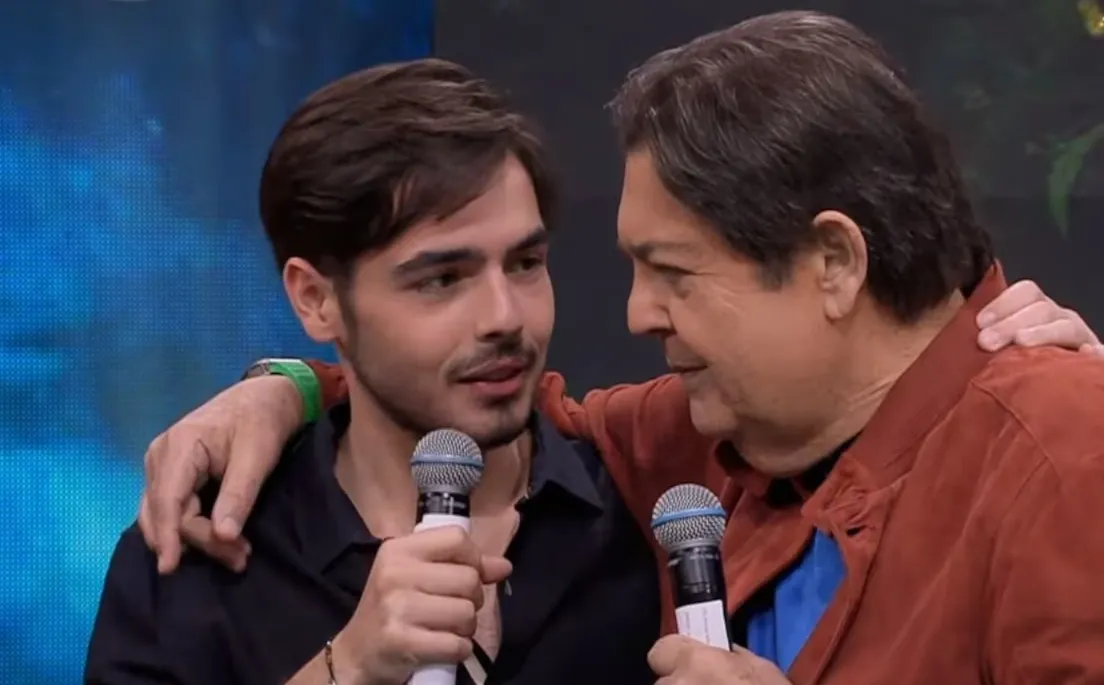 Faustão e João Silva