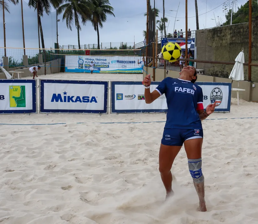 Campeonato Baiano de Futevôlei é disputado no complexo Arena Villas