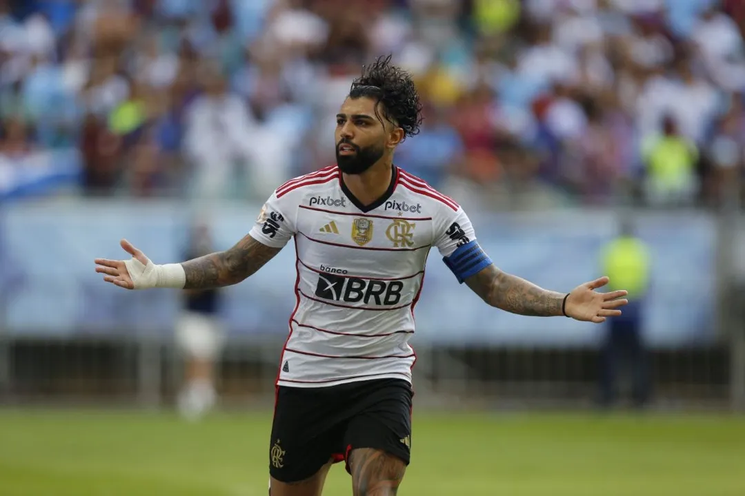 Gabriel Barbosa ganhará despedida no duelo entre Flamengo x Vitória