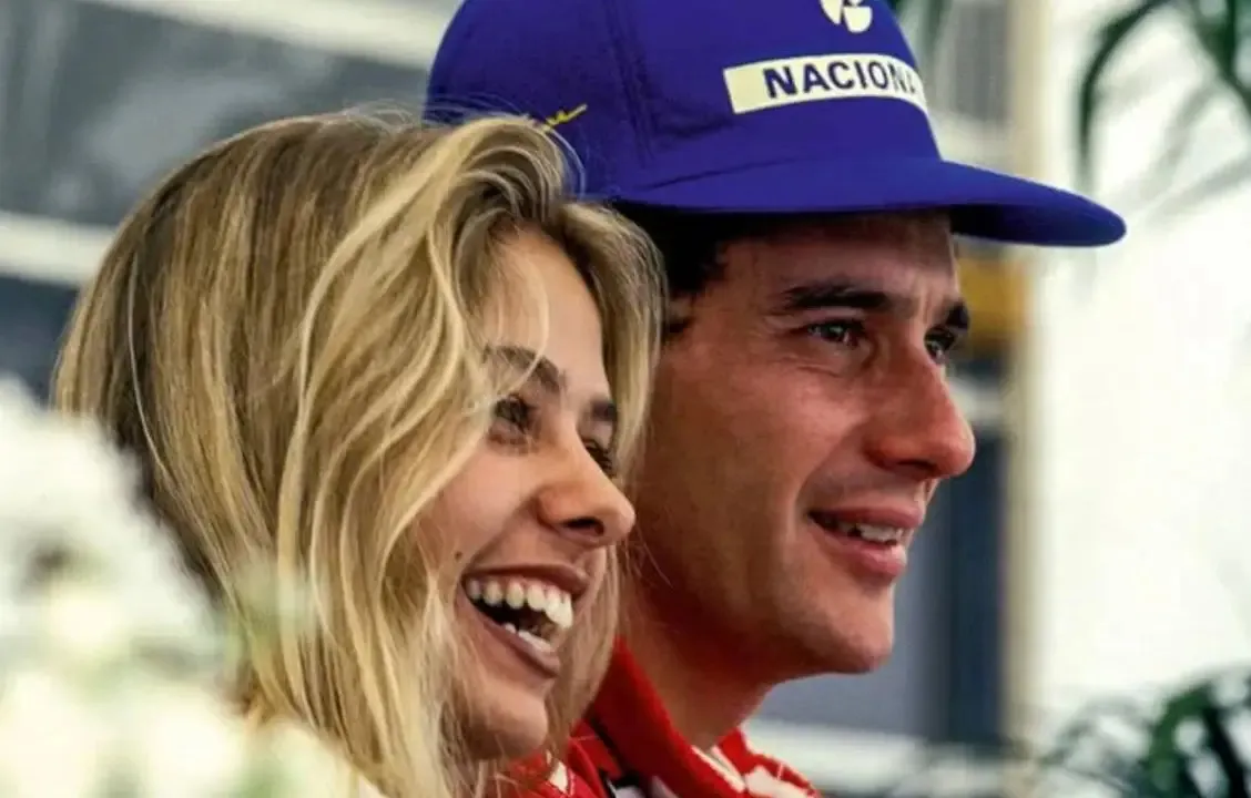 Adriane Galisteu e Ayrton Senna