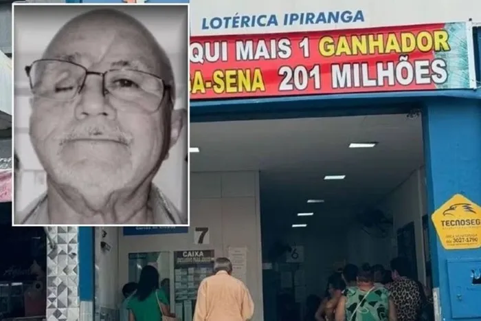 A morte aconteceu 24 dias após ele se tornar milionário