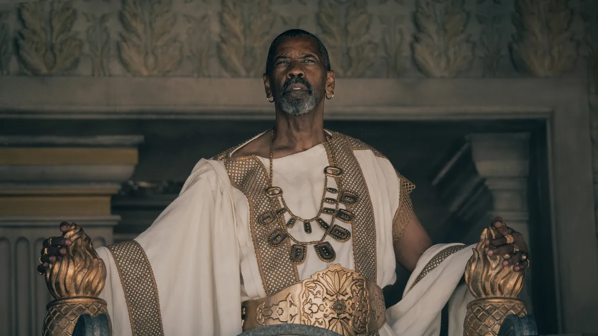 Denzel Washington em ‘Gladiador 2’