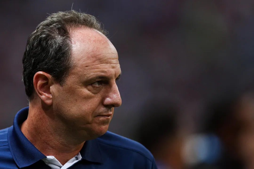 Rogério Ceni durante derrota para o Palmeiras