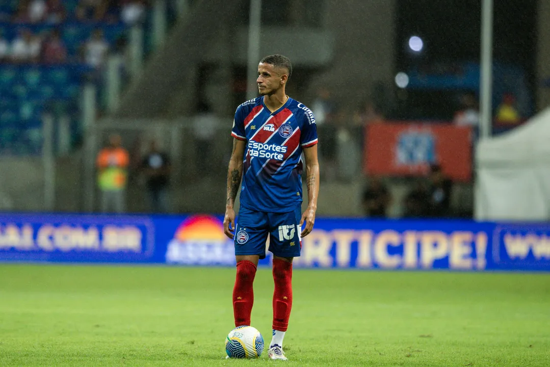 Luciano Juba em campo pelo Bahia