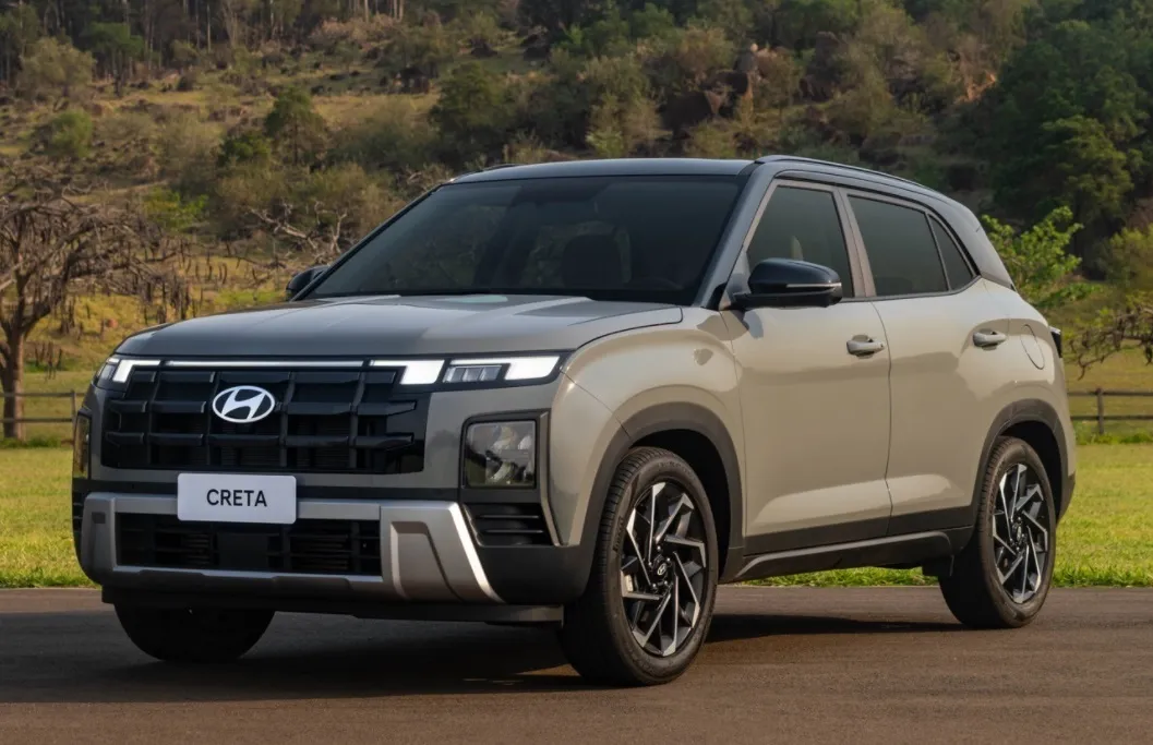 Hyundai Creta foi o mais vendido