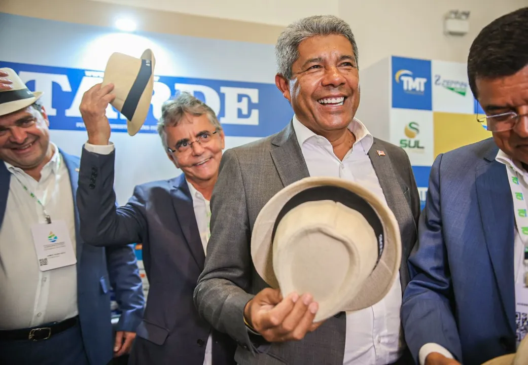 Jerônimo Rodrigues durante participação no XVI Encontro de Revendedores de Combustíveis do Nordeste