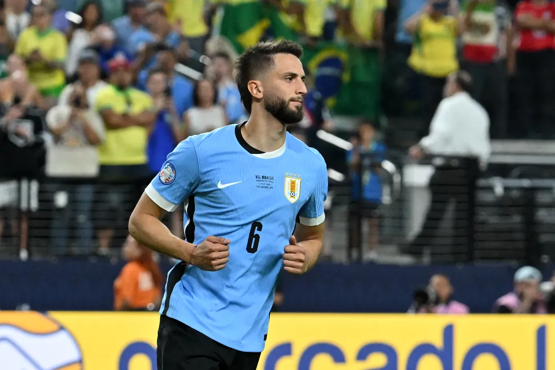 Rodrigo Bentancur, meia do Tottenham e da seleção uruguaia