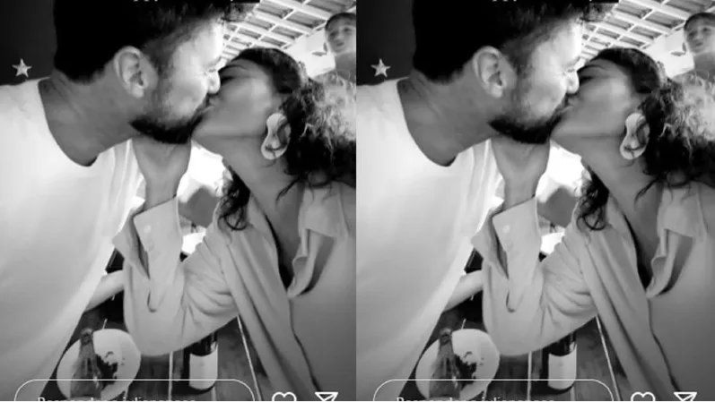 Juliana Paes curtindo com o marido