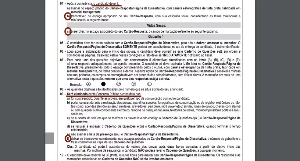 Justiça manda anular eliminação de quem não pintou 'bolinha' em cartão