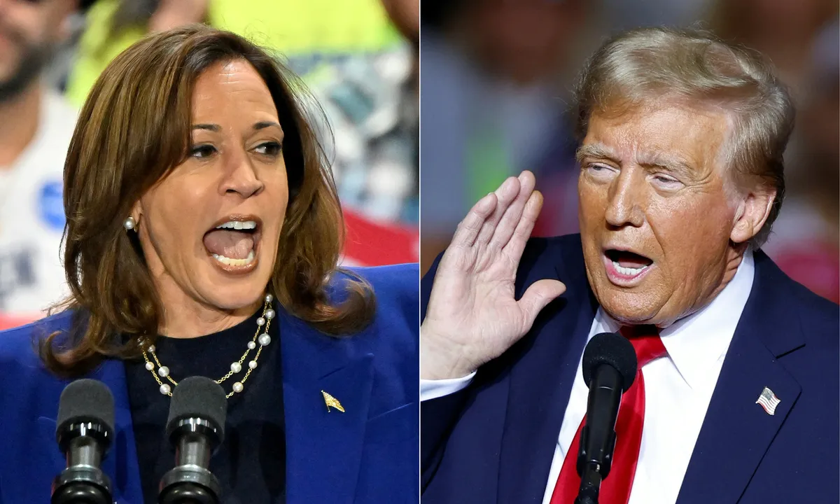 Imagem ilustrativa da imagem Kamala e Trump seguem empatados na reta final da campanha