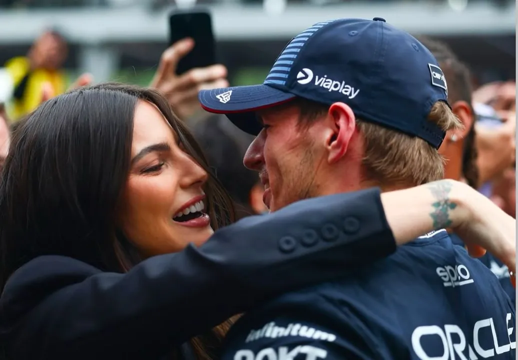 Max Verstappen com Kelly Piquet