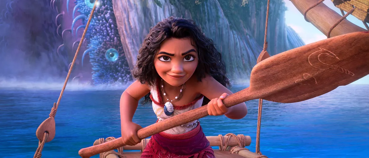 Visualmente, Moana 2 é um espetáculo que eleva o padrão da animação Disney.