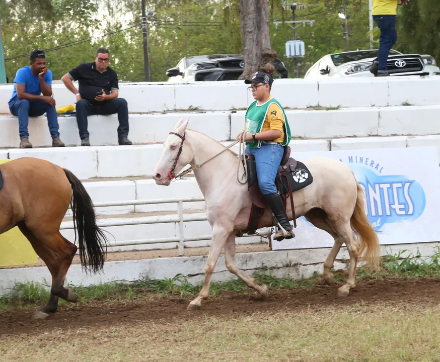 Joao Guilherme, 12 anos, montador do Campolina