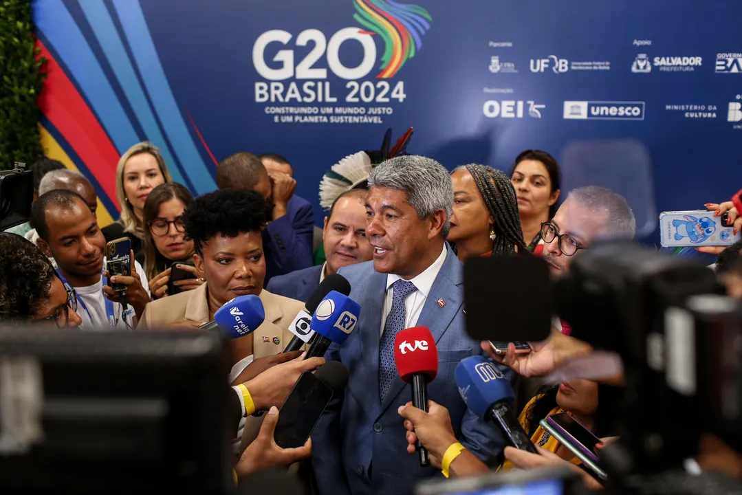 Governador participou de Seminário Internacional do G20 para discutir o papel da cultura na crise climática