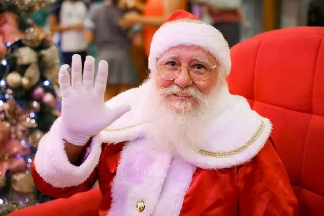 Papai Noel é um dos maioires símbolos do Natal