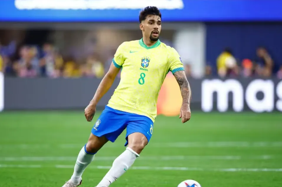 Lucas Paquetá, jogador do West Ham e da seleção brasileira