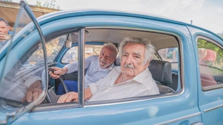 Lula e ex-presidente do Uruguai, Pepe Mujica