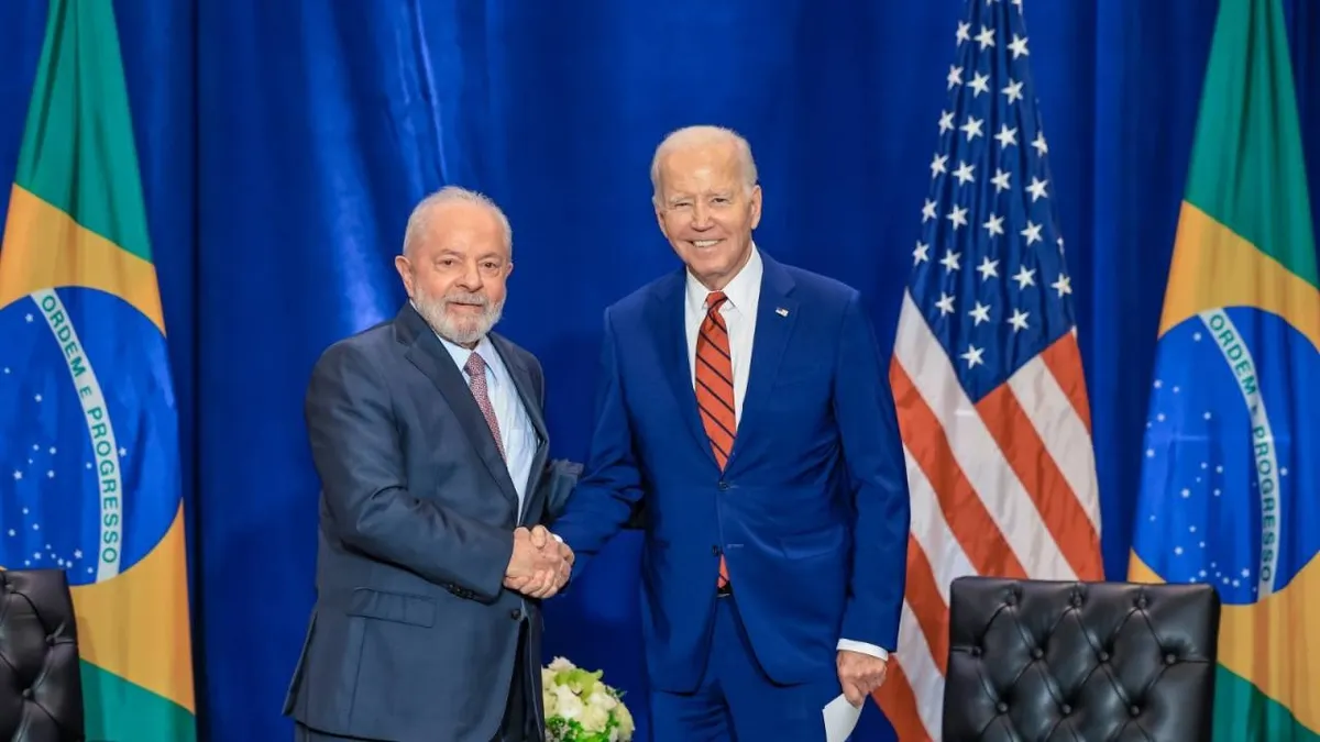 Lula e Joe Biden