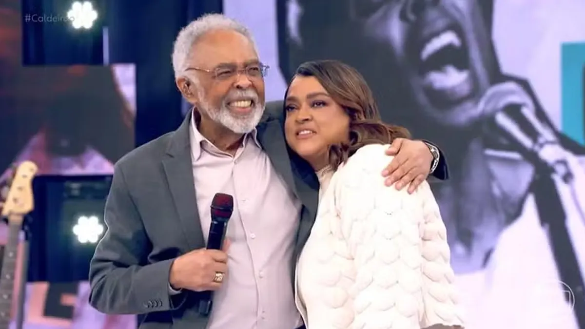 Preta Gil apareceu em homenagem a Gilberto Gil