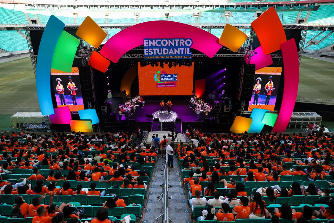 Abertura do Encontro Estudantil da rede estadual da Bahia