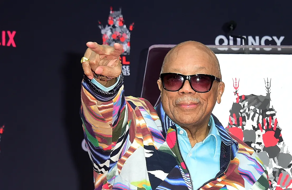 Quincy Jones morreu no domingo, 3