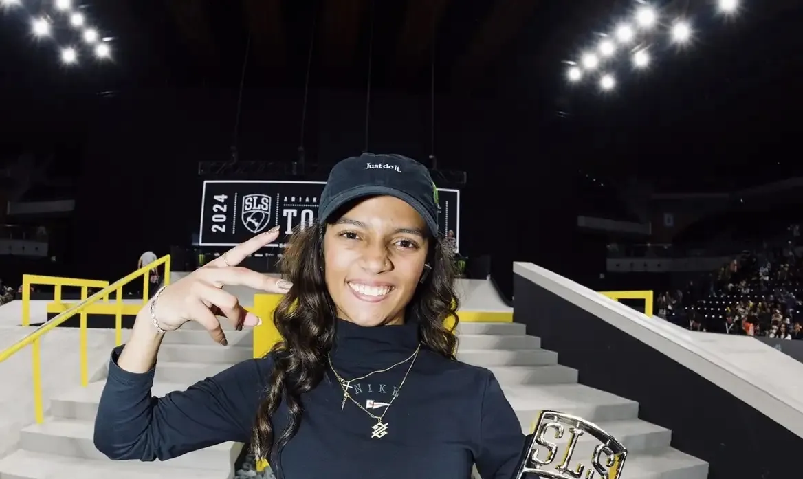 Rayssa Leal na Street League Skateboarding (SLS)