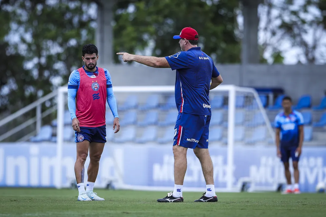 Rogério Ceni comanda treino do Esporte Clube Bahia