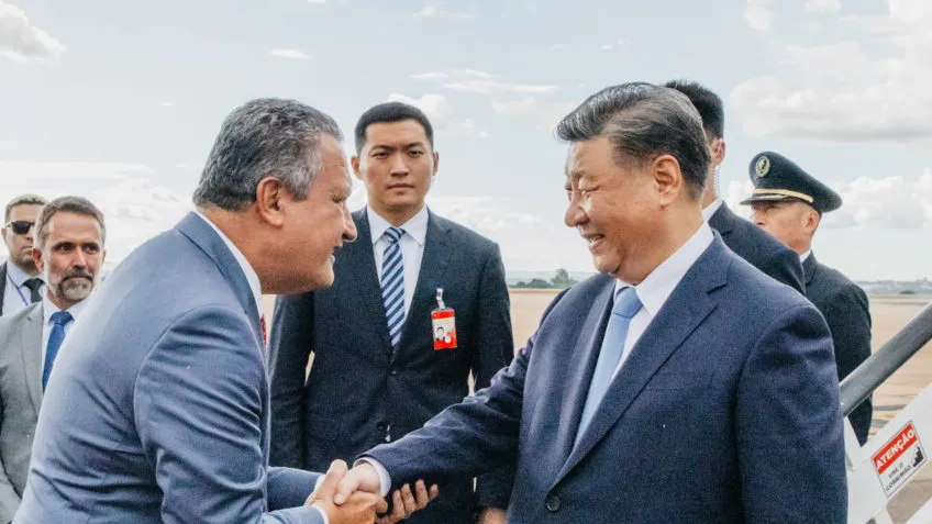 Ministro recebeu presidente chinês em Brasília