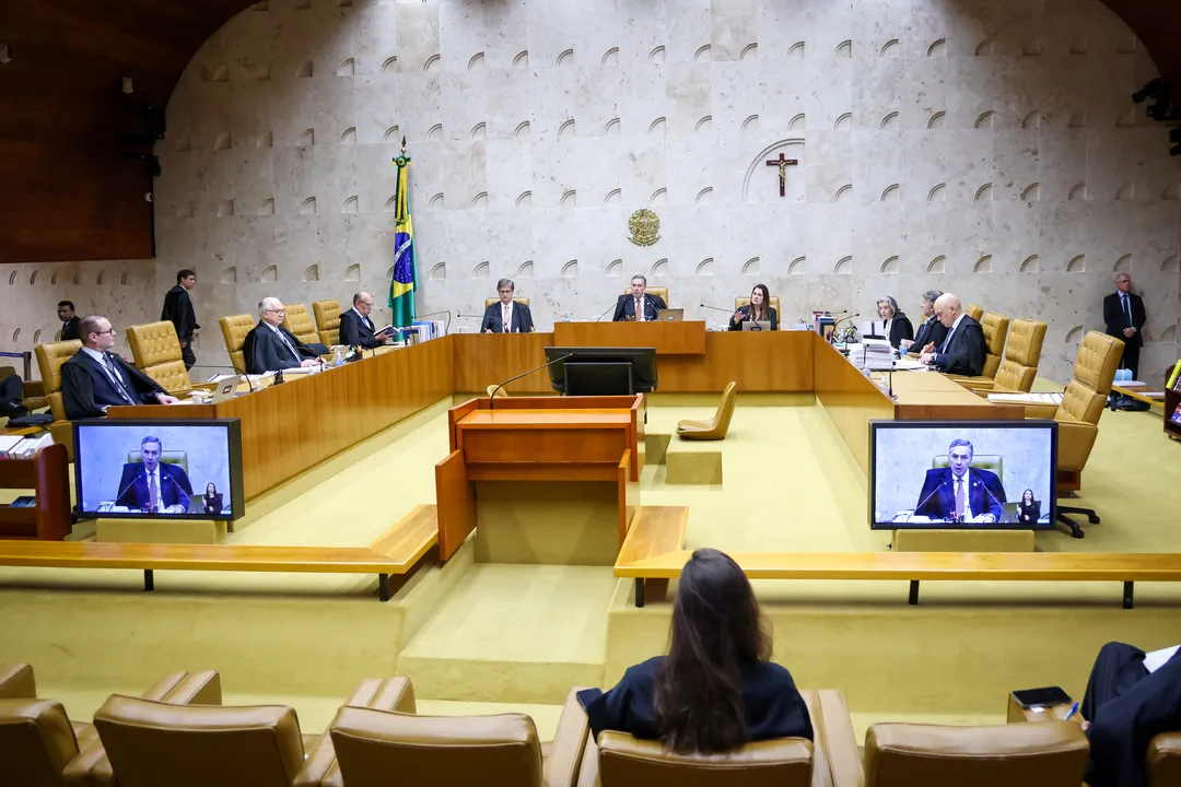 Plenário do STF em sessão