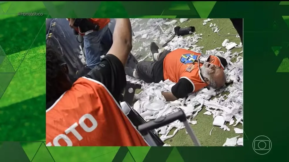 Imagem ilustrativa da imagem Suspeito de atirar bomba que feriu fotojornalista é preso