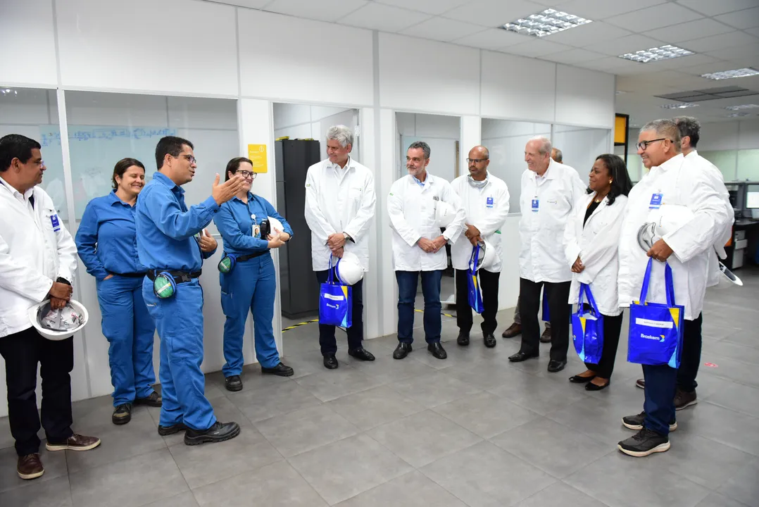 Frente Parlamentar da Química (FPQuímica) visitando instalações da Braskem