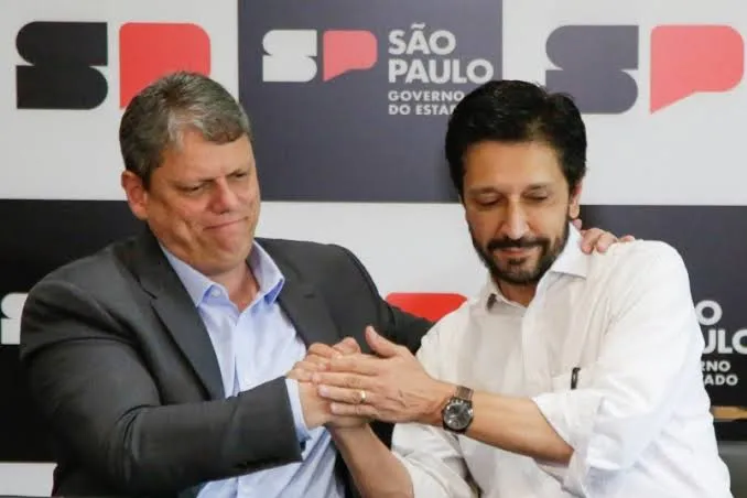 Tarcísio e Ricardo Nunes