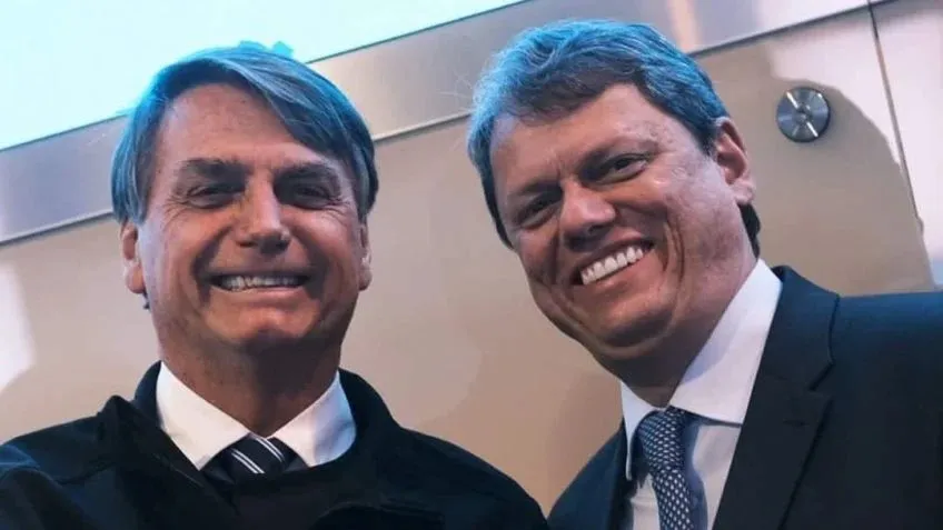 Bolsonaro é apontado por Tarcísio como opção para 2026