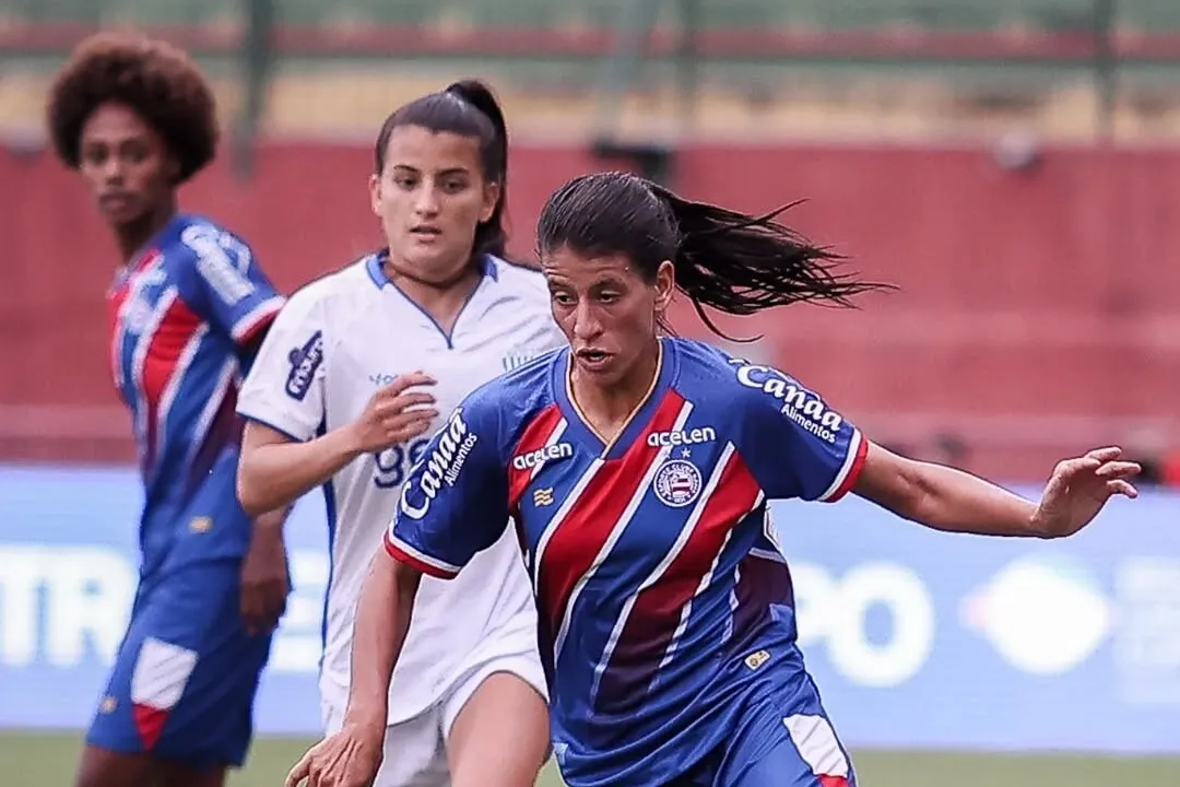 Ellen, atacante do time feminino do Bahia