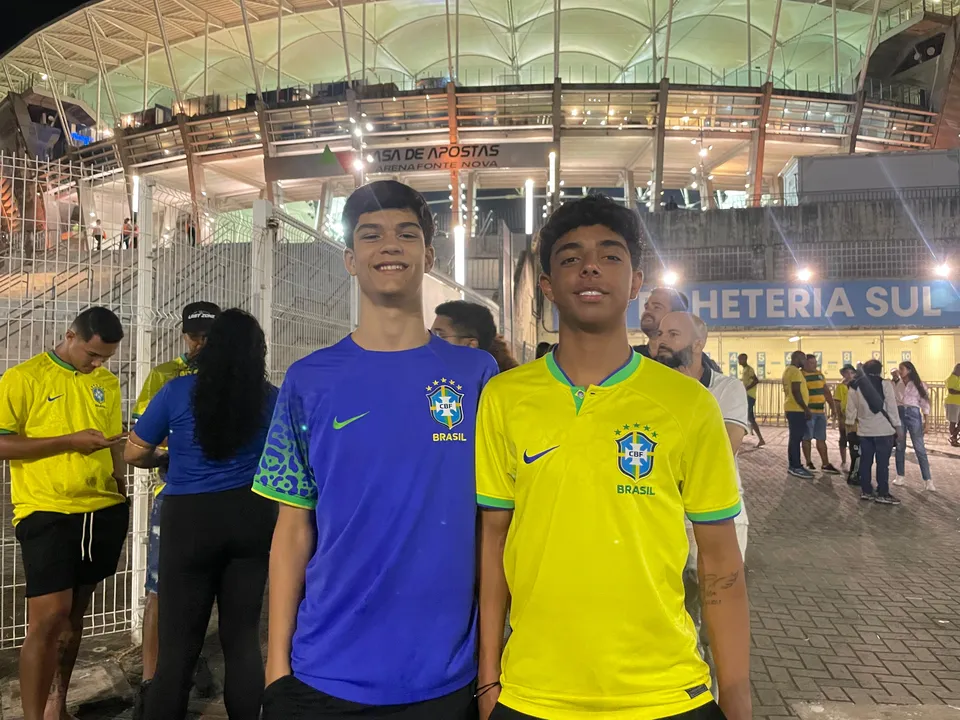 Manoel Bonfim e João Victor vão acompanhar o duelo entre Brasil x Uruguai na Arena Fonte Nova