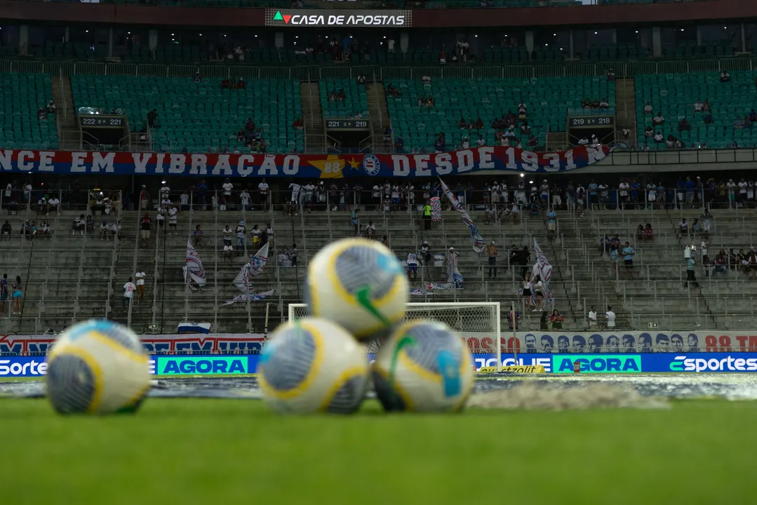 Arena Fonte Nova durante jogo do Bahia