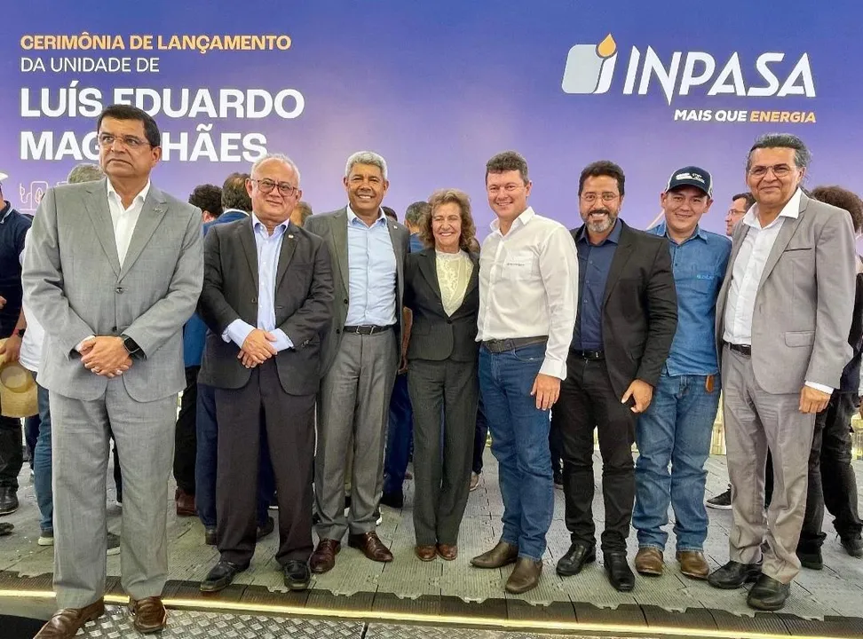 Lançamento da pedra fundamental da biorrefinaria da Inpasa